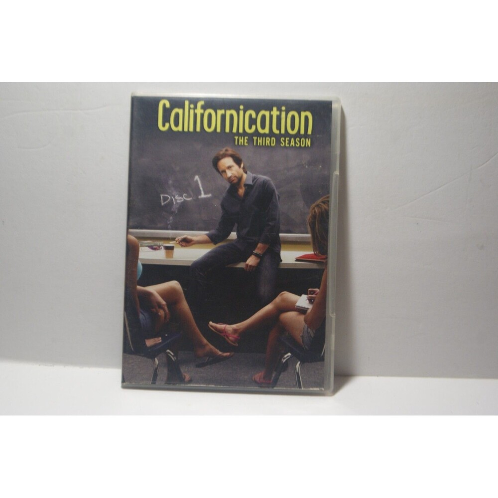 Californication S3 Disc 1 DVD David Duchovny Writer Sex Addict Ladies Man Drama